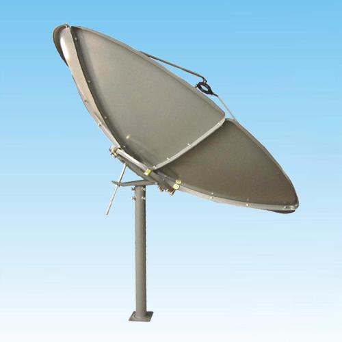 c波段 150cm立柱式卫星天线_三威通讯器材